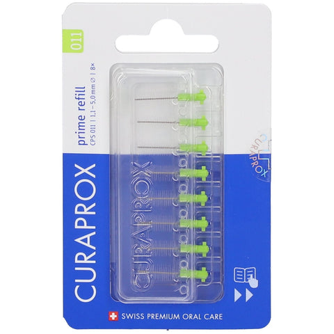 Curaprox CPS 011 prime interdental brush refills (8 pieces)