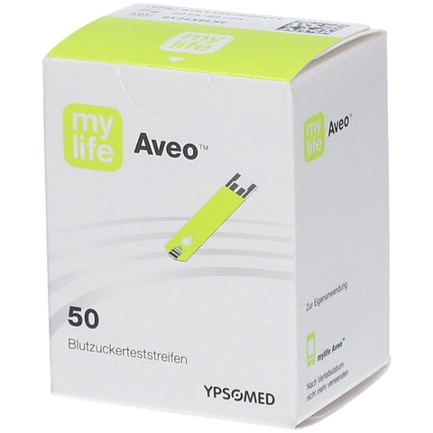 Mylife Aveo blood glucose test strips (50 pieces)