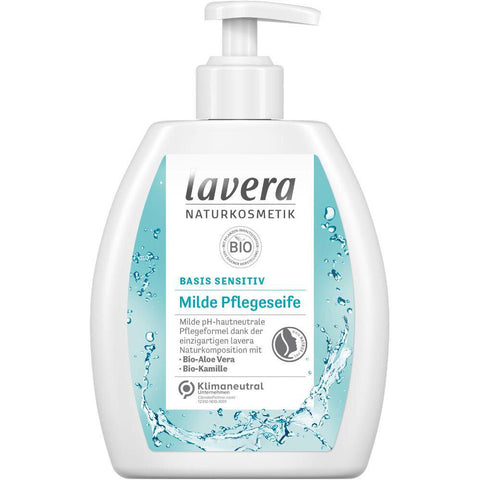 Lavera Basis Sensitiv savon de soin doux (250 ml)