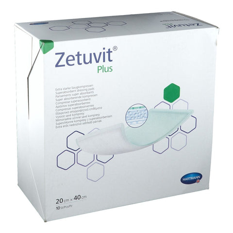 Zetuvit Plus extra-absorbent sterile dressing (10 pieces)