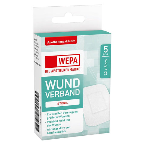 WEPA pansement stérile (5 pièces)