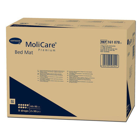 MoliCare Premium Bed Mat 9 gouttes 60x90 cm — 2x30 pièces