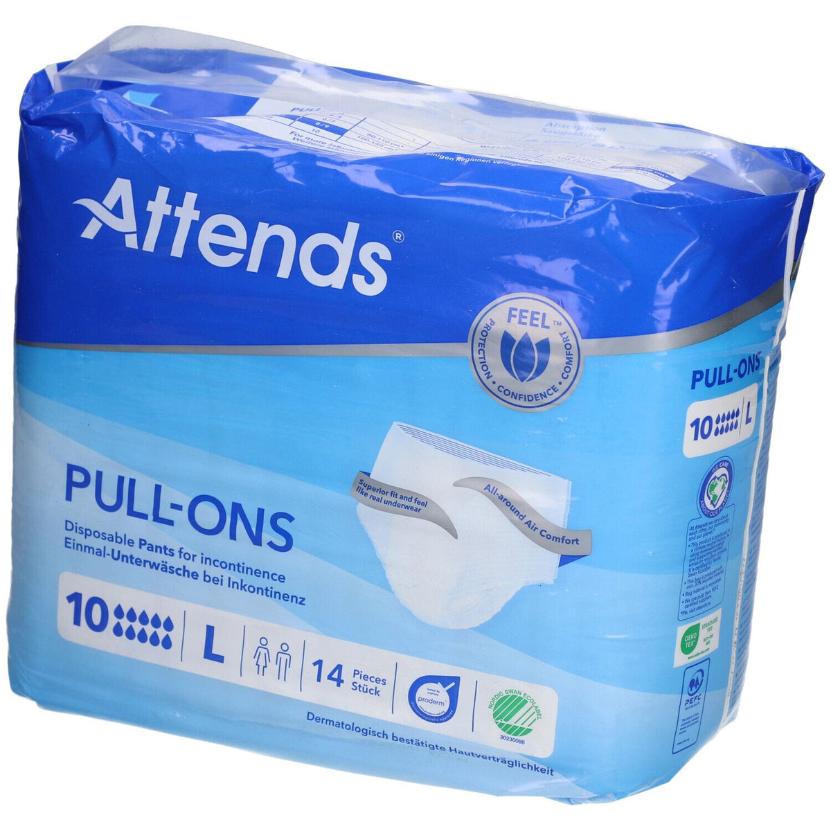 Attends Pull-Ons culotte jetable (14 pièces)