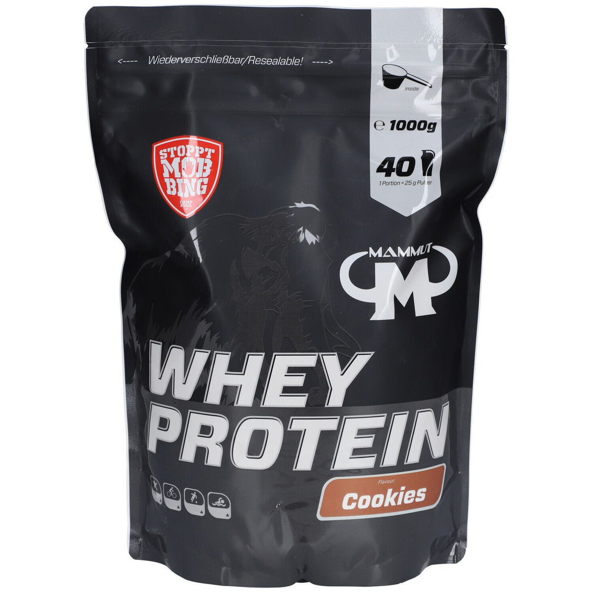 MAMMUT Whey Protein Cookies poudre (1000 g)