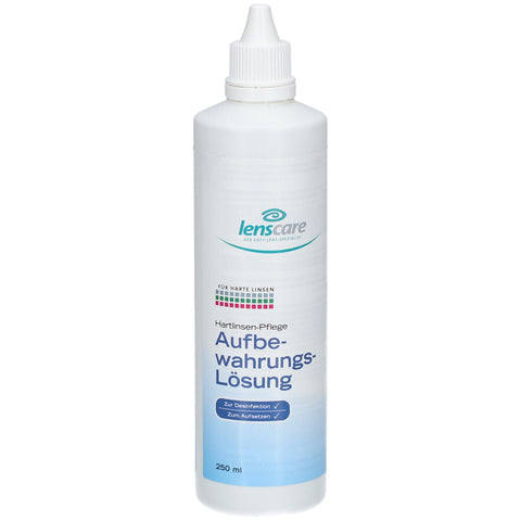 Lenscare Solution de conservation pour lentilles rigides (250 ml)