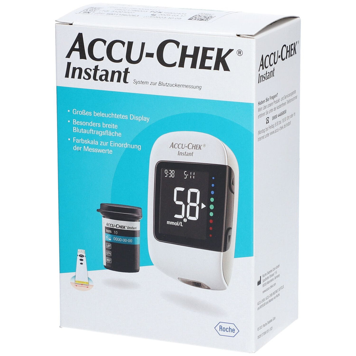ACCU-CHEK® Instant mmol/l – 1 pièce