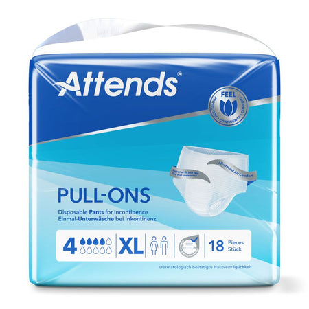 Attends Pull-Ons 4 XL - 18 pièces