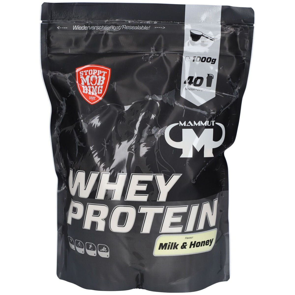 MAMMUT Whey Protein Milk & Honey poudre (1000 g)