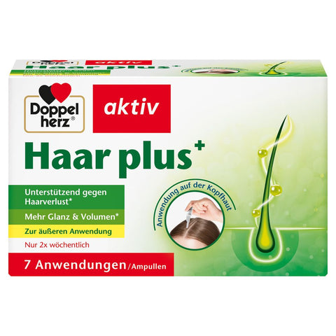 Doppelherz Hair Plus ampoules (7 pieces)