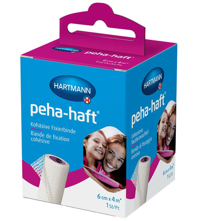 Peha-haft® bandage de fixation sans latex (6 cm x 4 m)