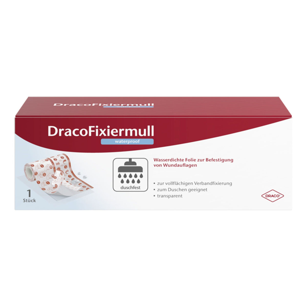 DracoFixiermull waterproof (10 cm x 10 m)