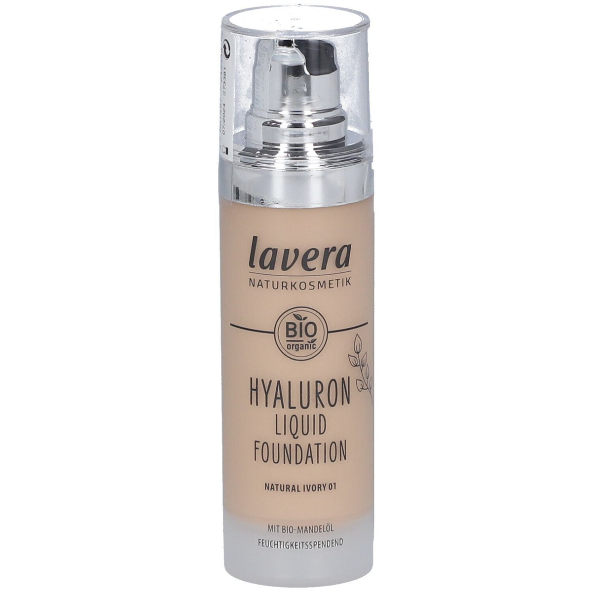 Lavera Hyaluron fond de teint liquide Natural Ivory 01 (30 ml)
