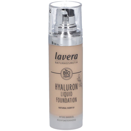 Lavera Hyaluron fond de teint liquide Natural Ivory 01 (30 ml)