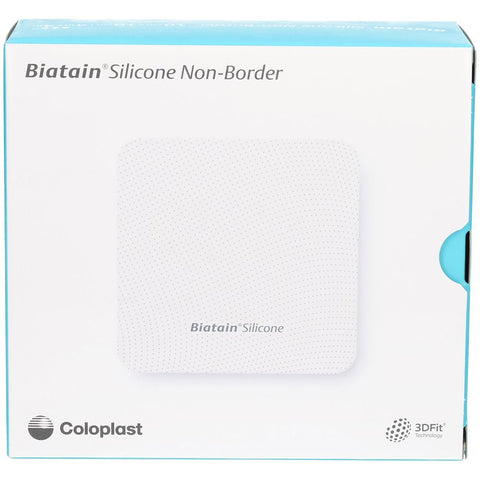 Biatain Silicone Non-border foam dressing (5 pieces)