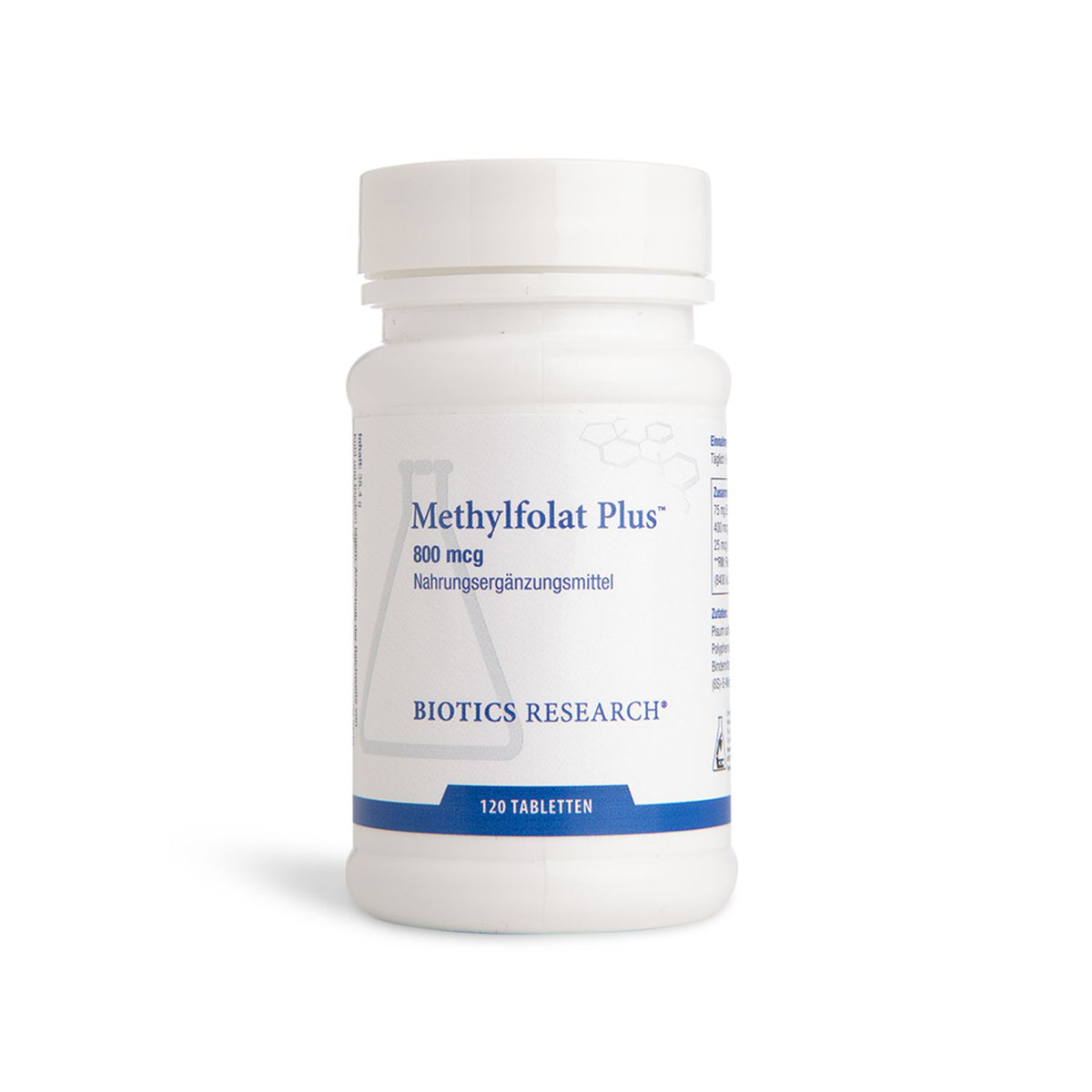 BIOTICS RESEARCH® Methylfolat Plus™ 800 µg