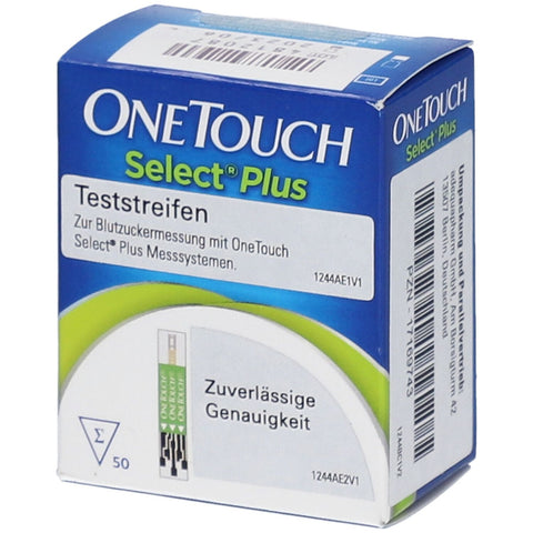 OneTouch® Select® Plus bandelettes de test (50 pièces)