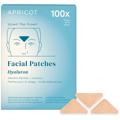APRICOT patches visage à l'acide hyaluronique (100 pièces)