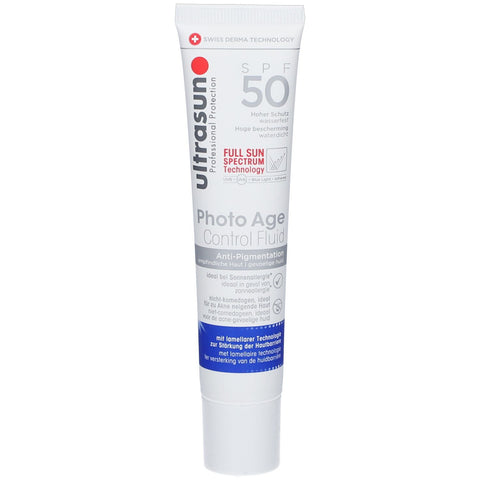 ultrasun Photo Age fluide anti-pigmentation contrôle SPF50 (40 ml)