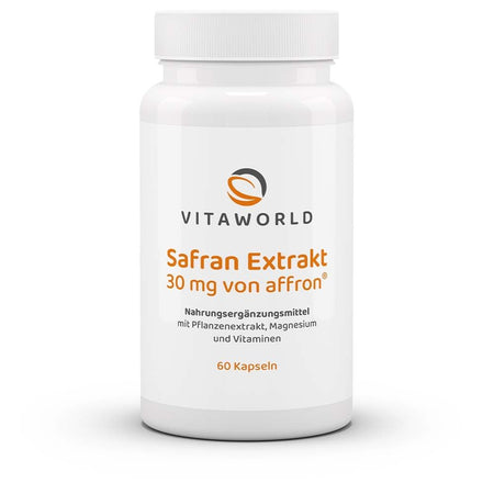 Extrait de safran 30 mg (60 gélules)