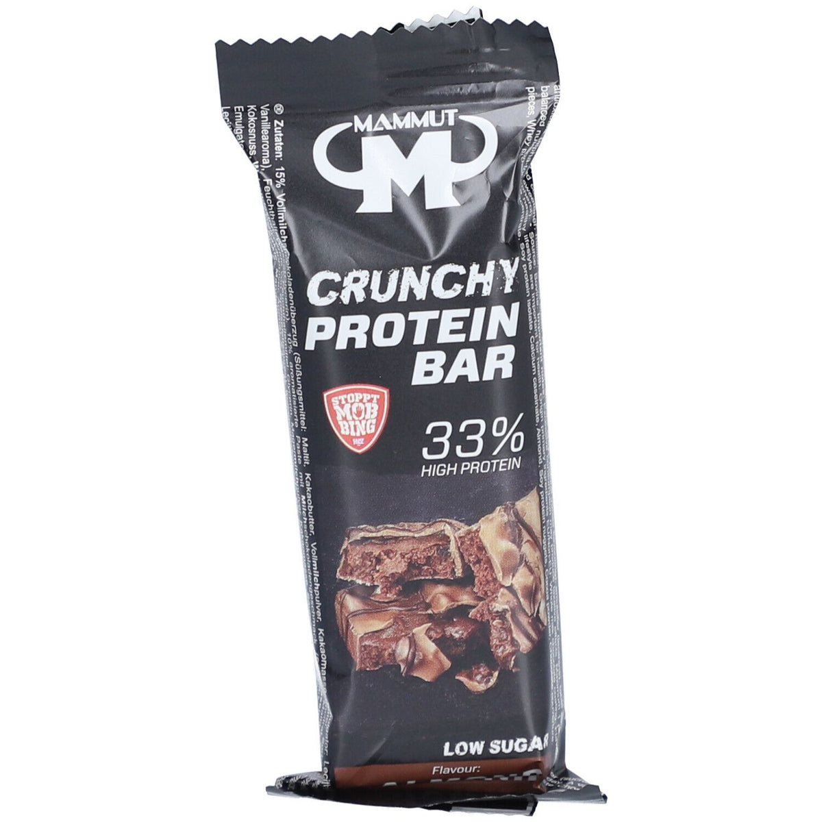 Mammut barre protéinée croustillante amande brownie (45 g)