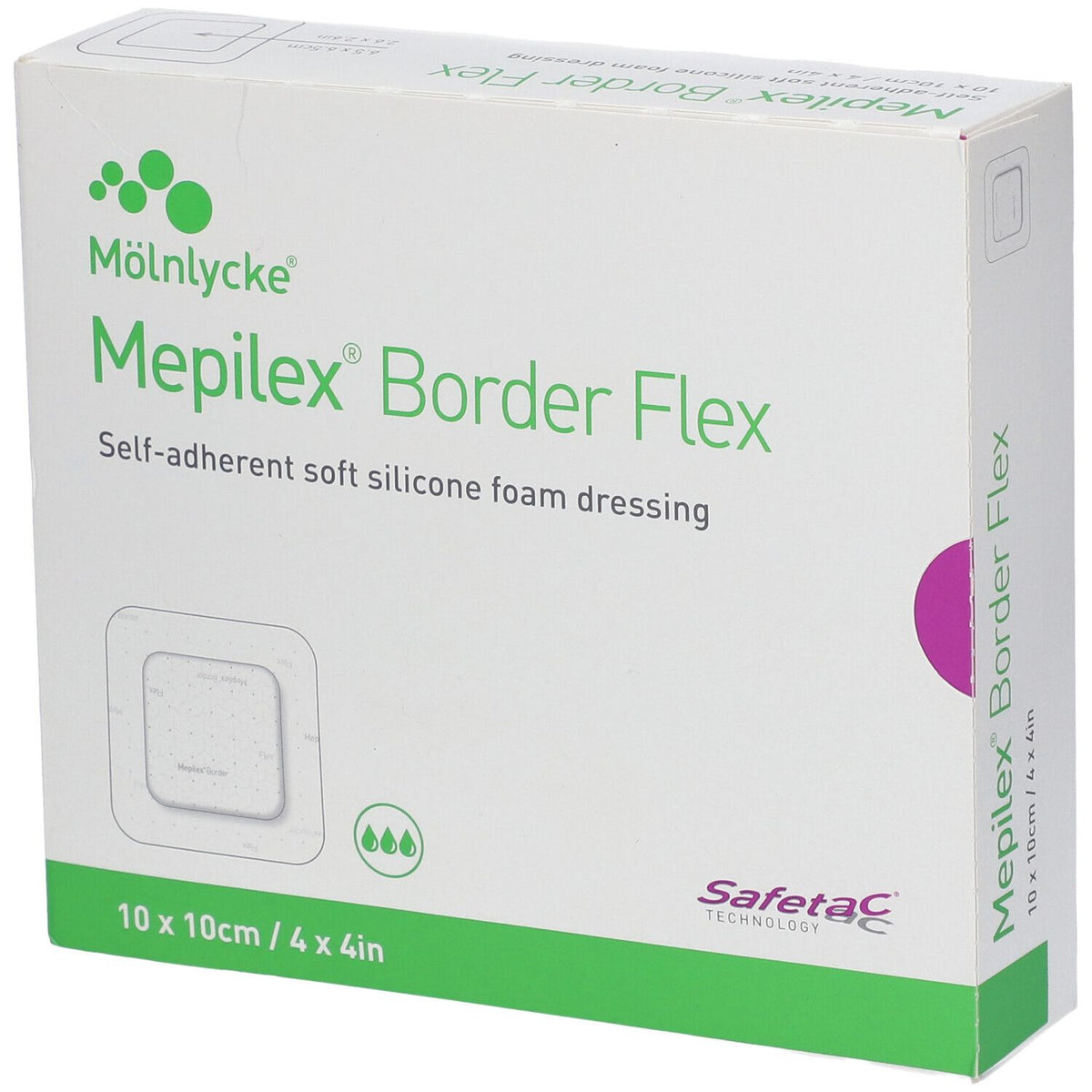 Mepilex Border Flex 10 x 10 cm