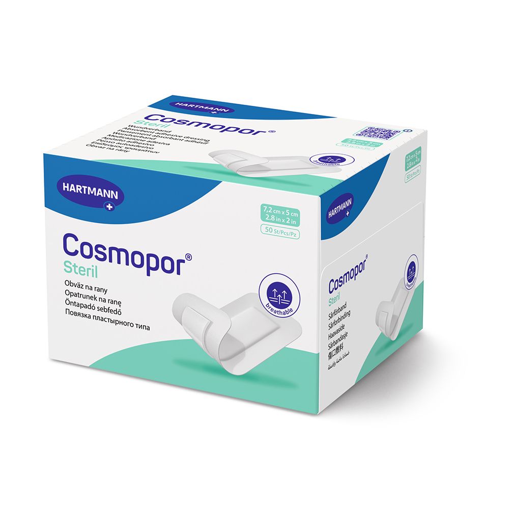 Cosmopor® Steril pansement 5 x 7,2 cm