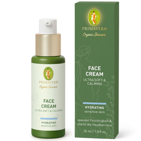 PRIMAVERA® Ultra soft & Calming crème pour le visage (30 ml)