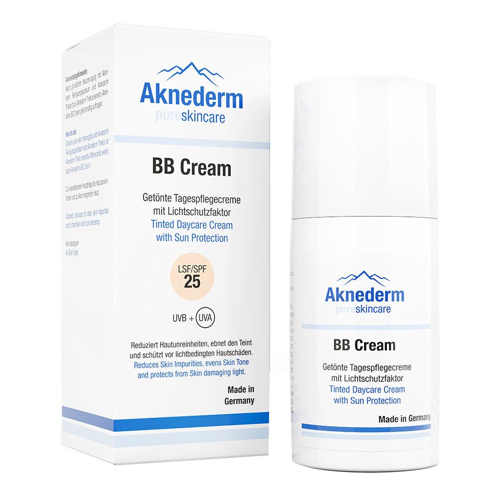 Aknederm BB crème teintée SPF 25 (30 ml)