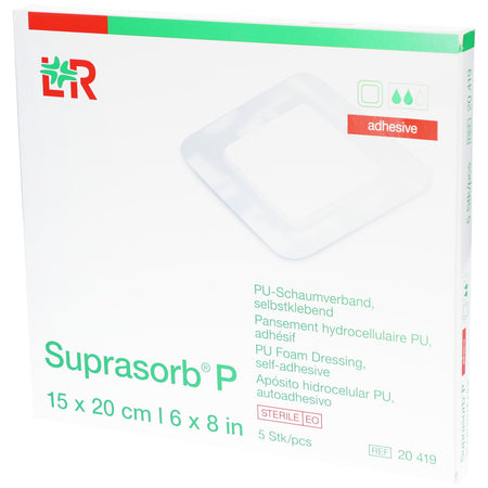 Suprasorb® P 15 cm x 20 cm autocollant (5 pièces)