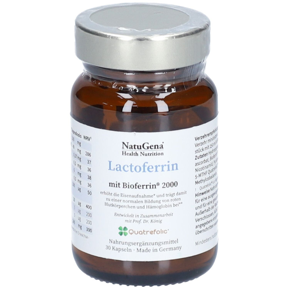 NatuGena® Lactoferrin (30 gélules)