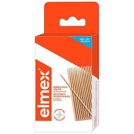 elmex Bâtonnets interdentaires bambou menthe (3x32 bâtonnets)