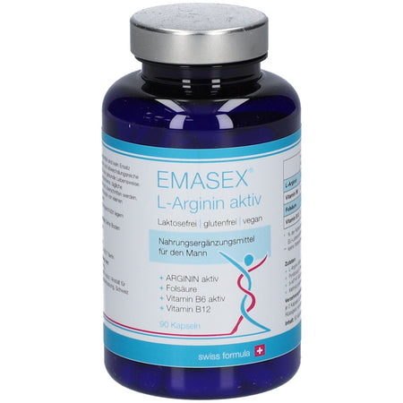 Emasex L-Arginin aktiv (90 gélules)