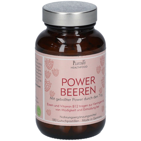 PowerBeeren B12+ caféine pastilles à sucer (180 pièces)