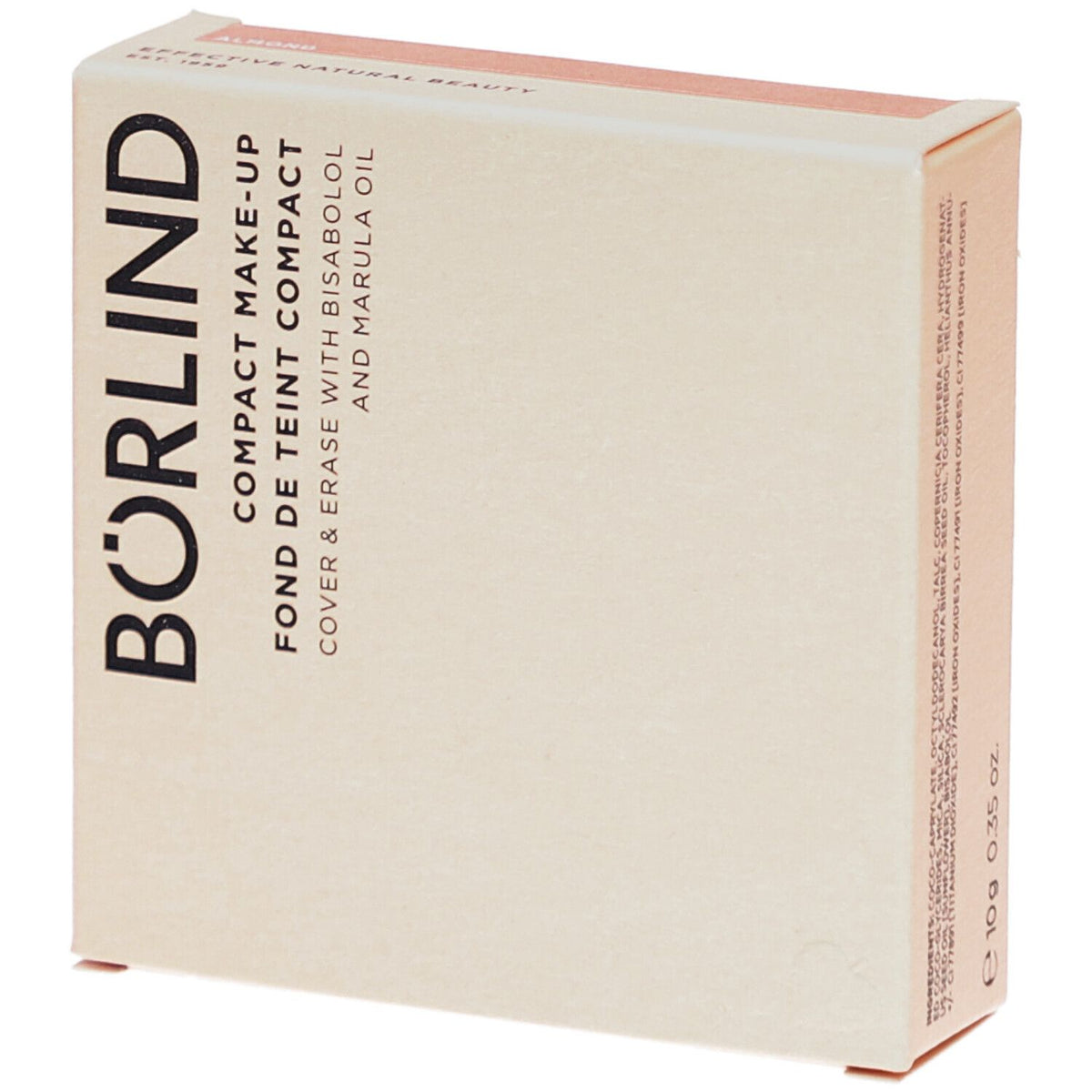 ANNEMARIE BÖRLIND fond de teint compact Almond (10 g)