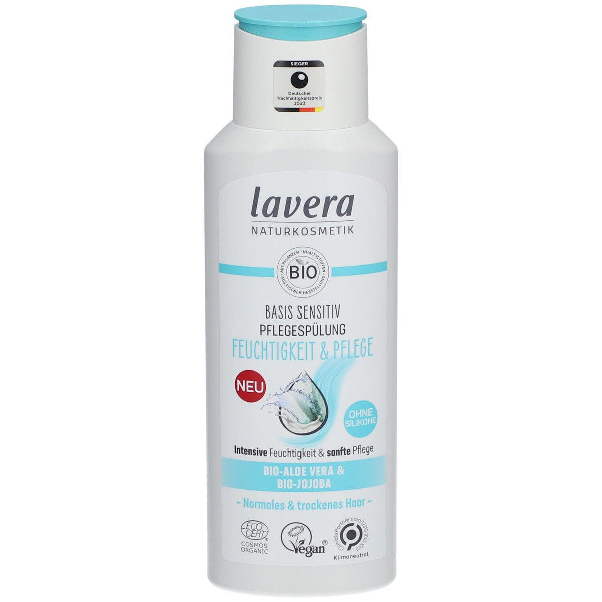 Lavera basis sensitiv après-shampooing hydratation & soin (200 ml)