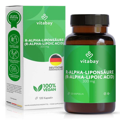 VITABAY® Acide R-Alpha Lipoïque 300 mg (120 pièces)