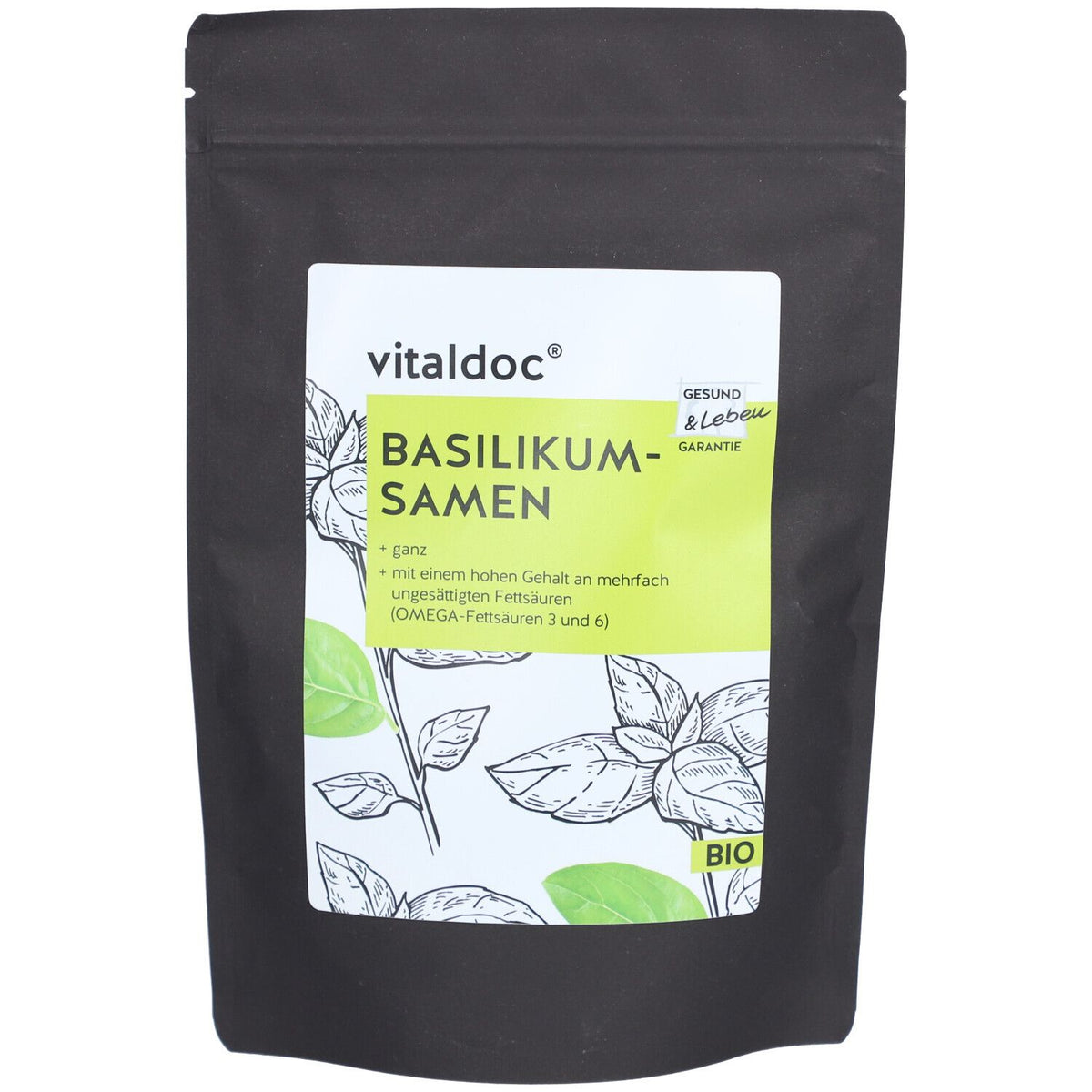 vitaldoc® BIO graines de basilic (150 g)