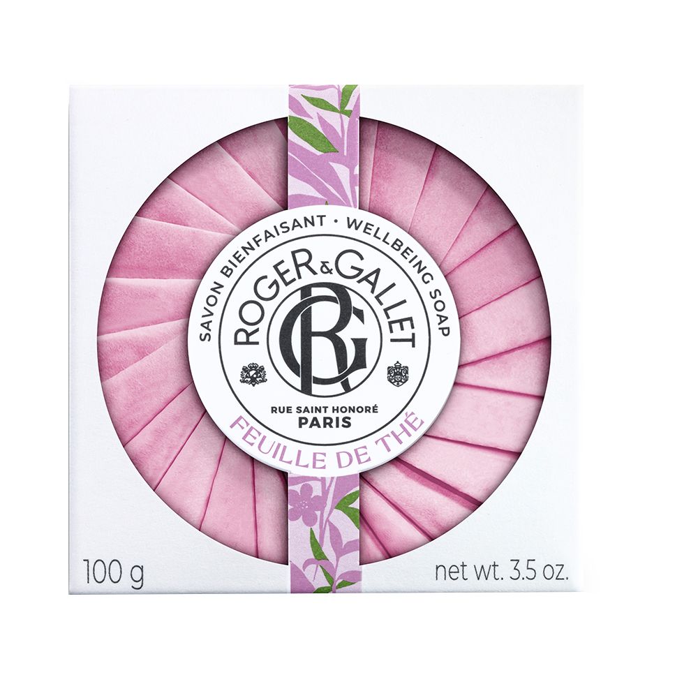 ROGER & GALLET Feuille de Thé savon bien-être (100 g)
