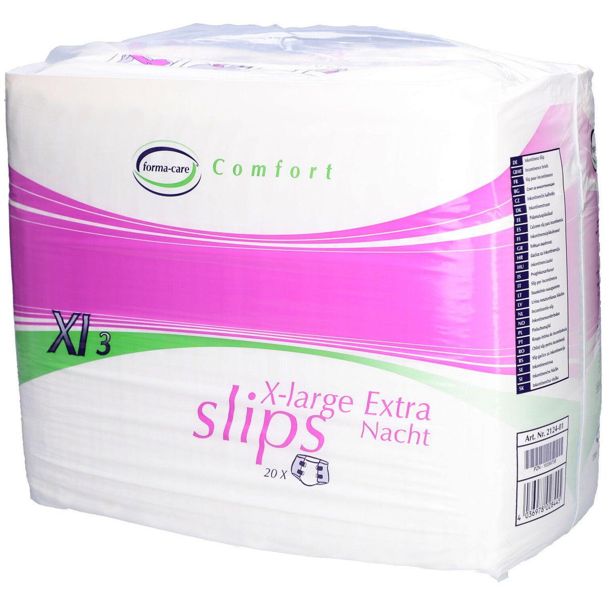 forma-care Comfort slips X-large Extra Nuit XL3 (20 pièces)