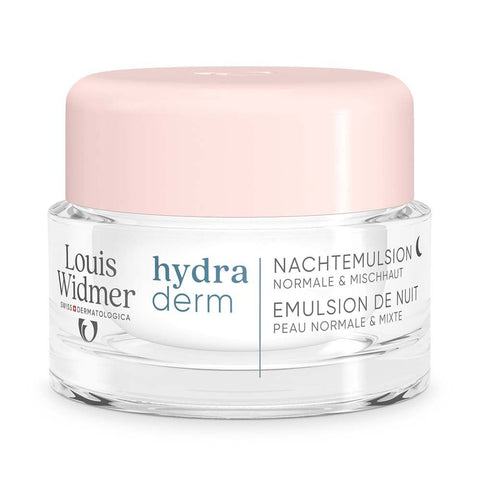 Louis Widmer® Hydraderm émulsion de nuit légèrement parfumée (50 ml)