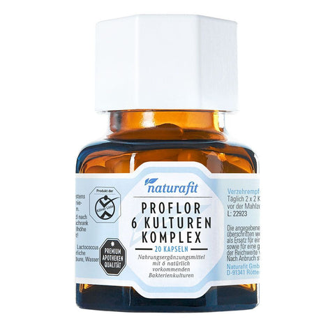 Naturafit Proflor 6 bacterial culture complex capsules (20 pieces)