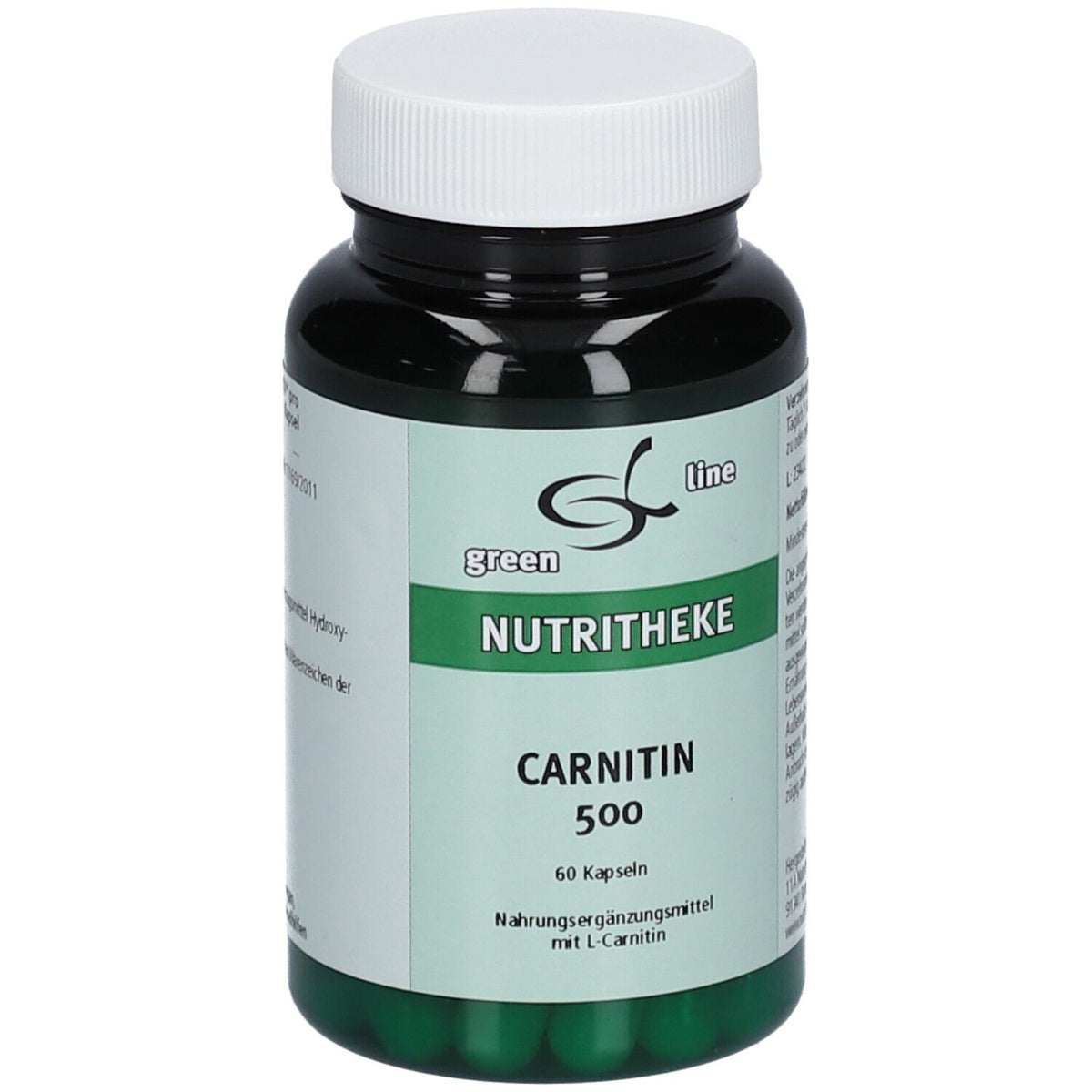 green line Nutritheke Carnitine 502 (60 gélules)
