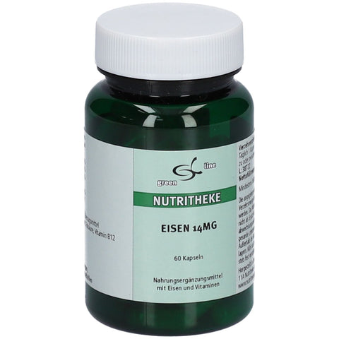 green line NUTRITHEKE Fer 14 mg (60 pièces)