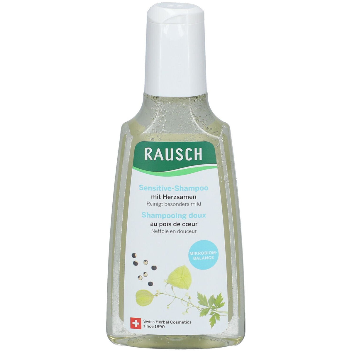 RAUSCH Shampooing doux au pois de cœur (200 ml)