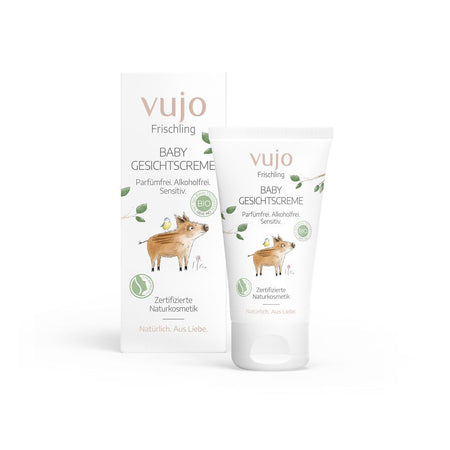 vujo Crème visage bébé (50 ml)