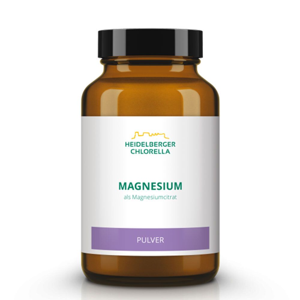 Heidelberger Chlorella® Magnésium citrate en poudre (140 g)