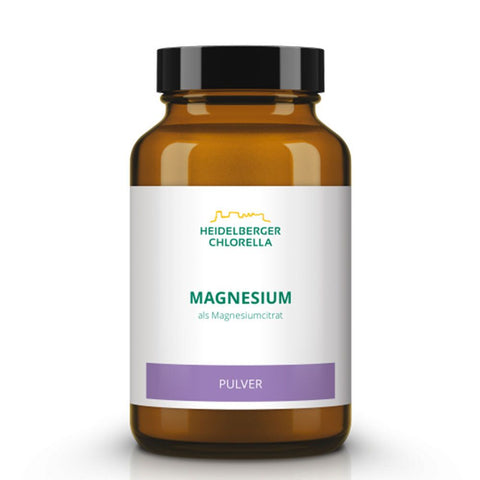 Heidelberger Chlorella® Magnésium citrate en poudre (140 g)