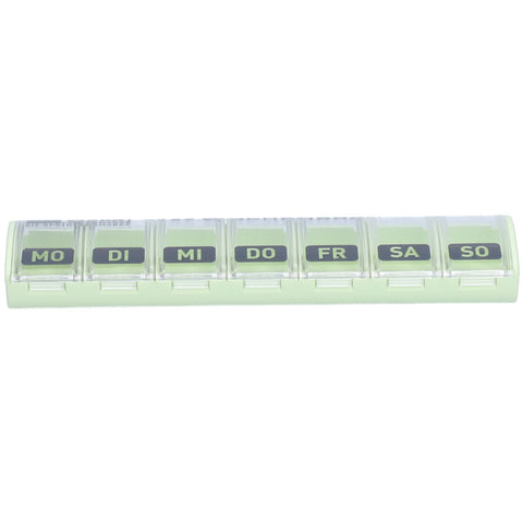 WEPA pilulier hebdomadaire assorti pastel (1 pièce)