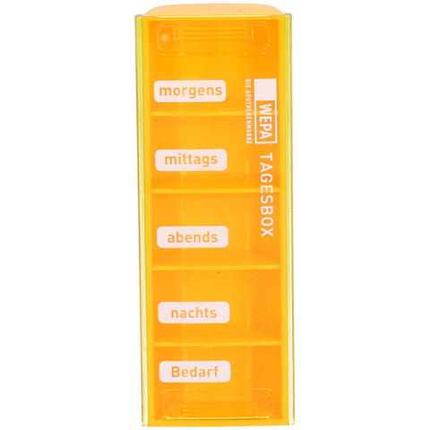 WEPA pilulier journalier coloris assortis avec protection UV (1 pièce)