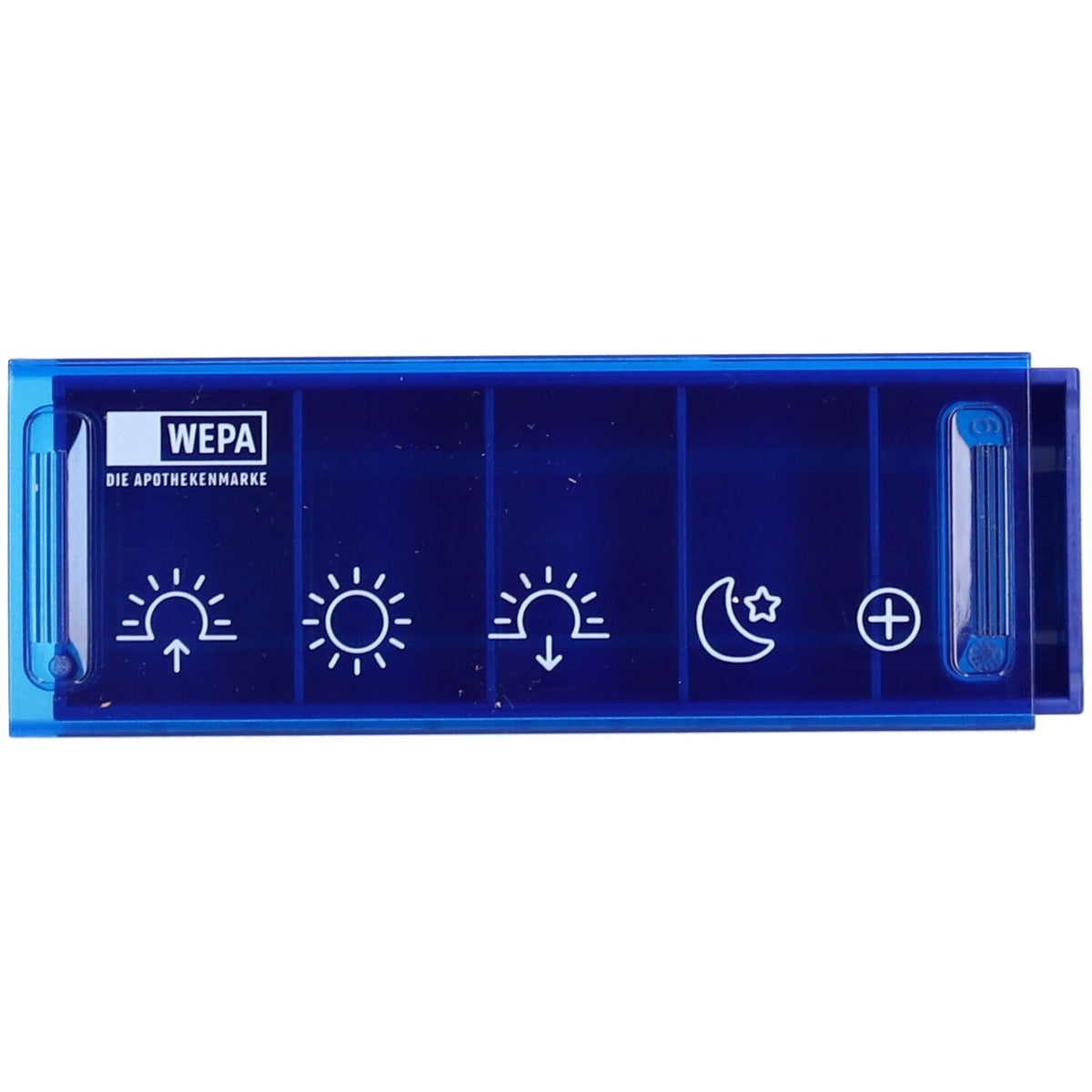 WEPA Pilulier journalier couleurs assorties/Pictogrammes (1 pièce)